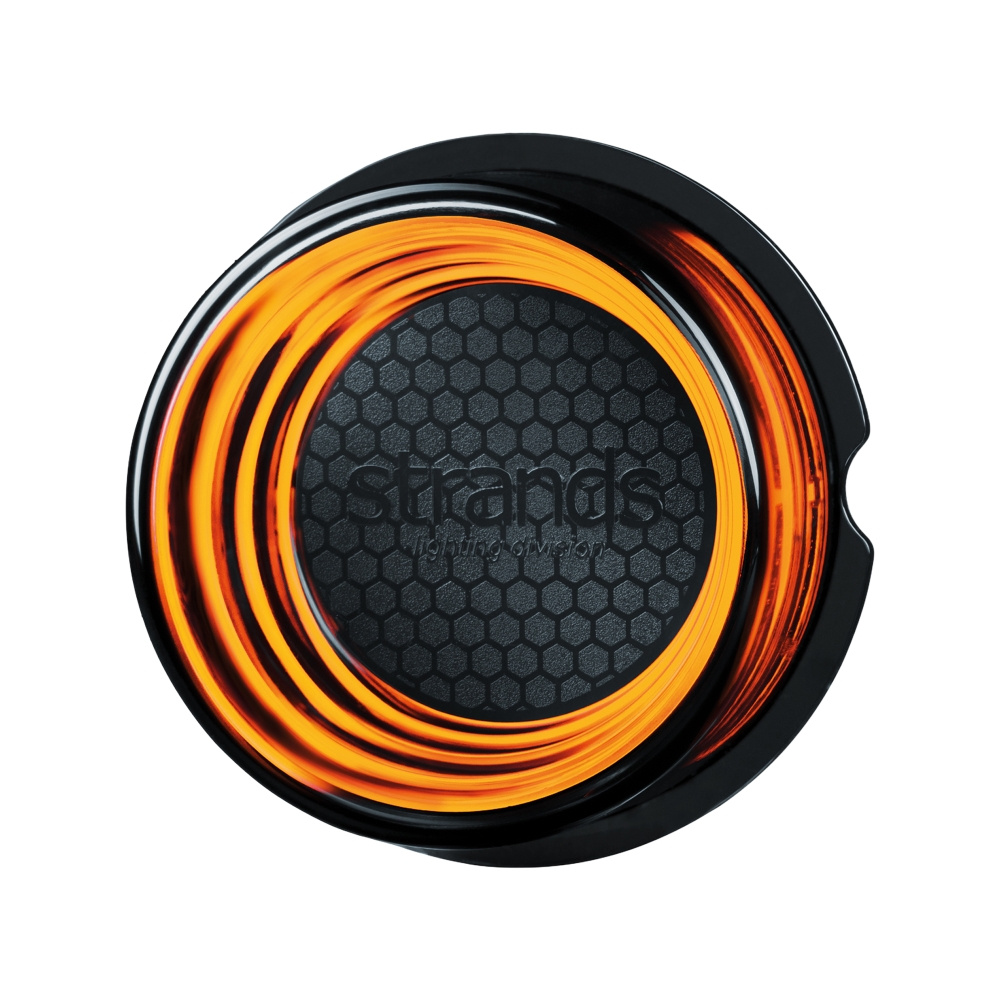 Strands FOR9T Geo sidomarkeringsljus, amber, 2,5 m kabel