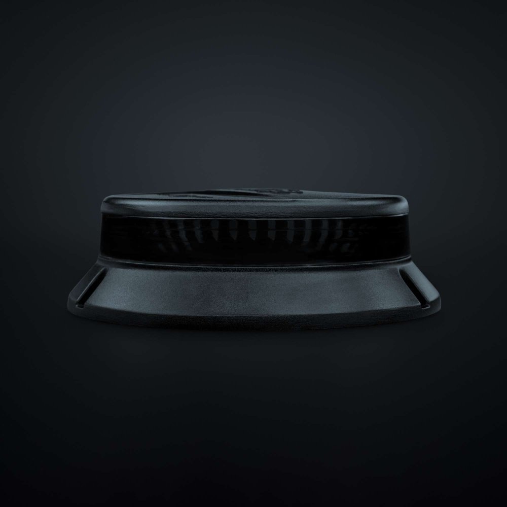 Strands Cruise Light Roterande Varningsljus LED Planmontage/Mörk Lins