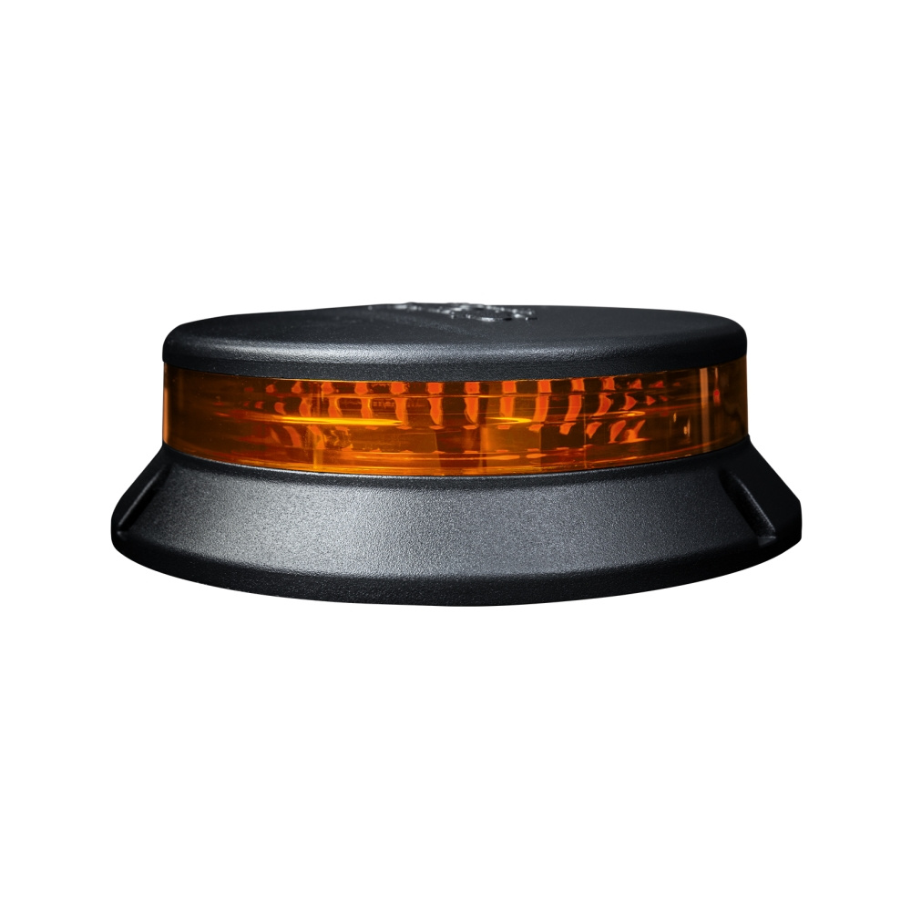 Strands Cruise Light Roterande Varningsljus LED Planmontage/Orange Lins
