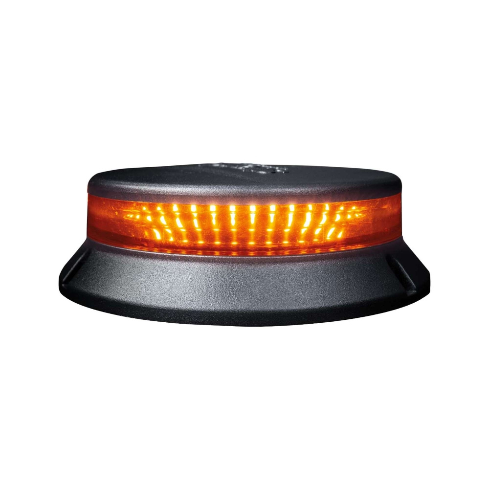 Strands Cruise Light Roterande Varningsljus LED Planmontage/Orange Lins