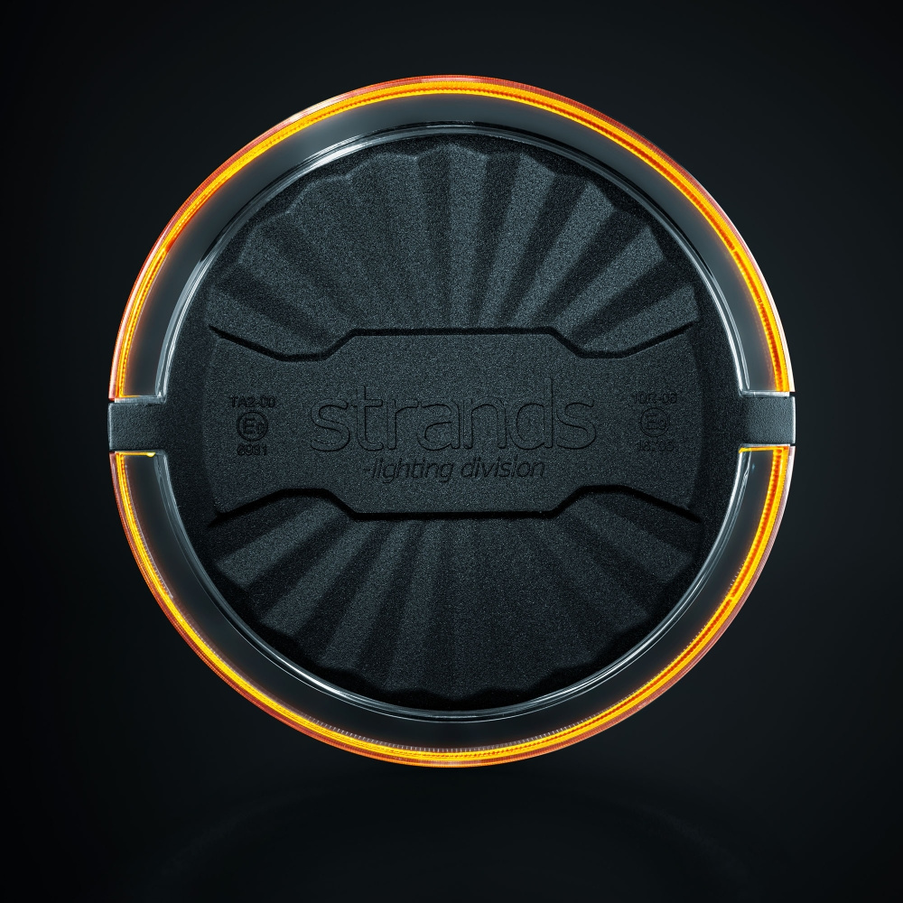 Strands Firefly Summer Glow Roterande Varningsljus 140Mm Planmontage