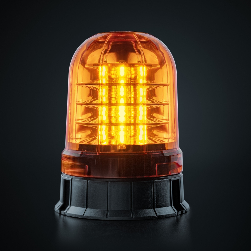 Strands Big Energy XL Roterande Varningsljus Orange Lins