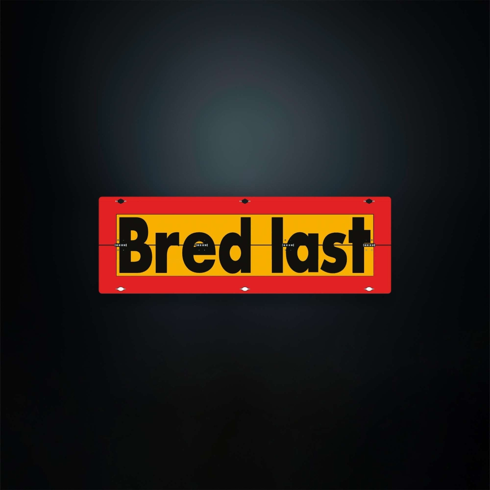 Bredlast Skylt 900X300X2Mm