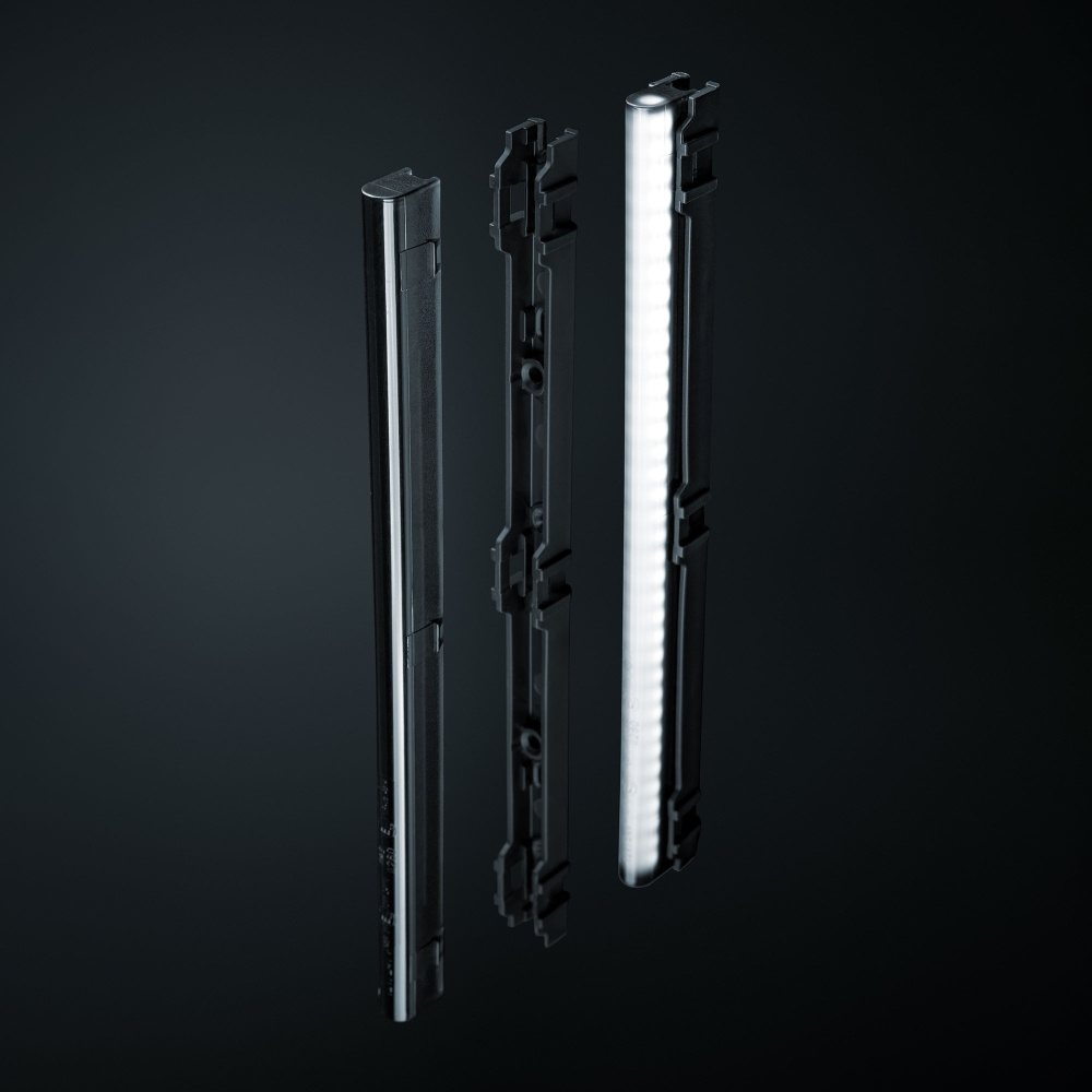 Strands Freedom Dark Line Vitt Positionsljus Lång