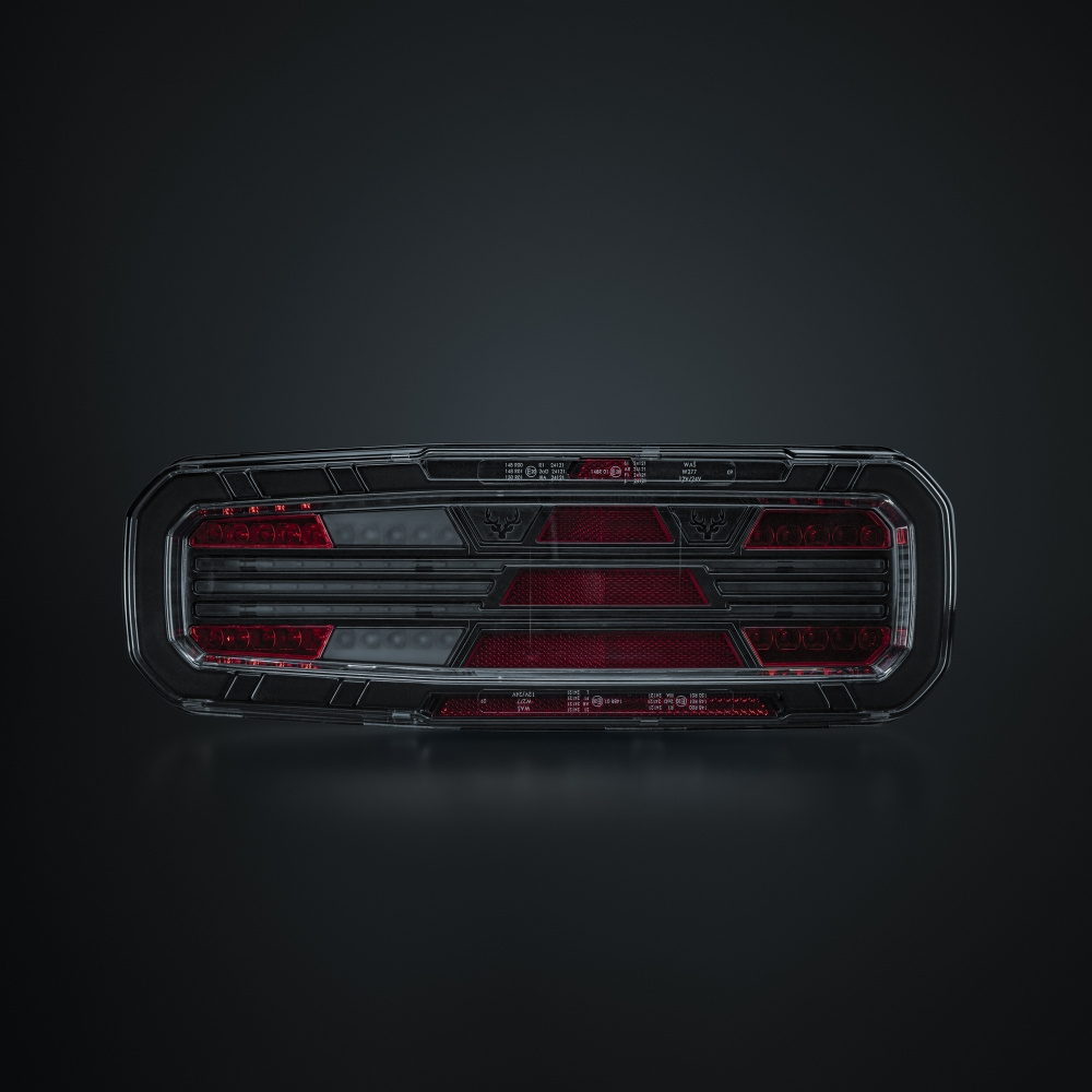 Strands Freedom Dark 5 Funk. Bakljus Vänster för Släp