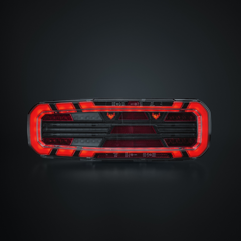 Strands Freedom Dark 5 Funk. Bakljus Vänster för Släp