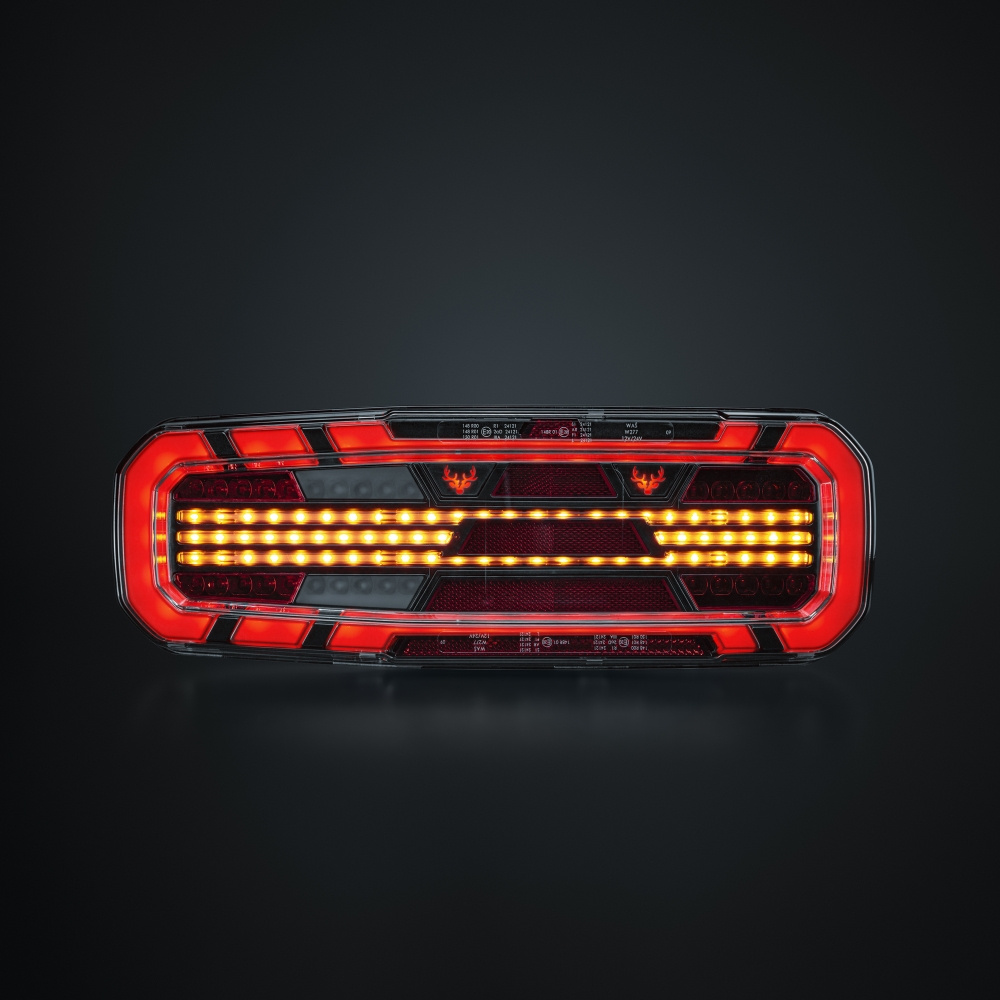 Strands Freedom Dark 5 Funk. Bakljus Vänster för Släp