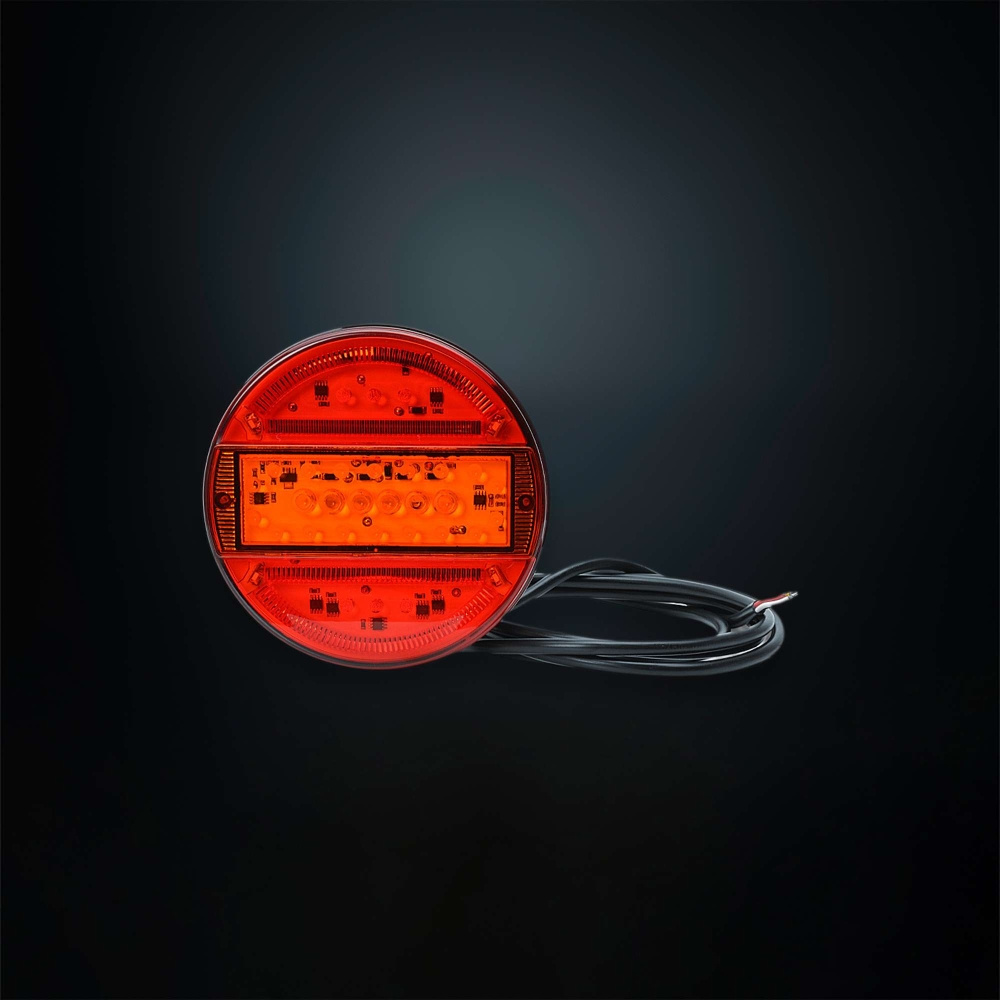 Strands Freedom ADR 3-funktion bakljus, runt 140 mm, universal