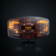 Strands IZE LED OG Driving Light, oval, varmvit/amber pos. Strands IZE LED OG Driving Light, oval, varmvit/amber pos.