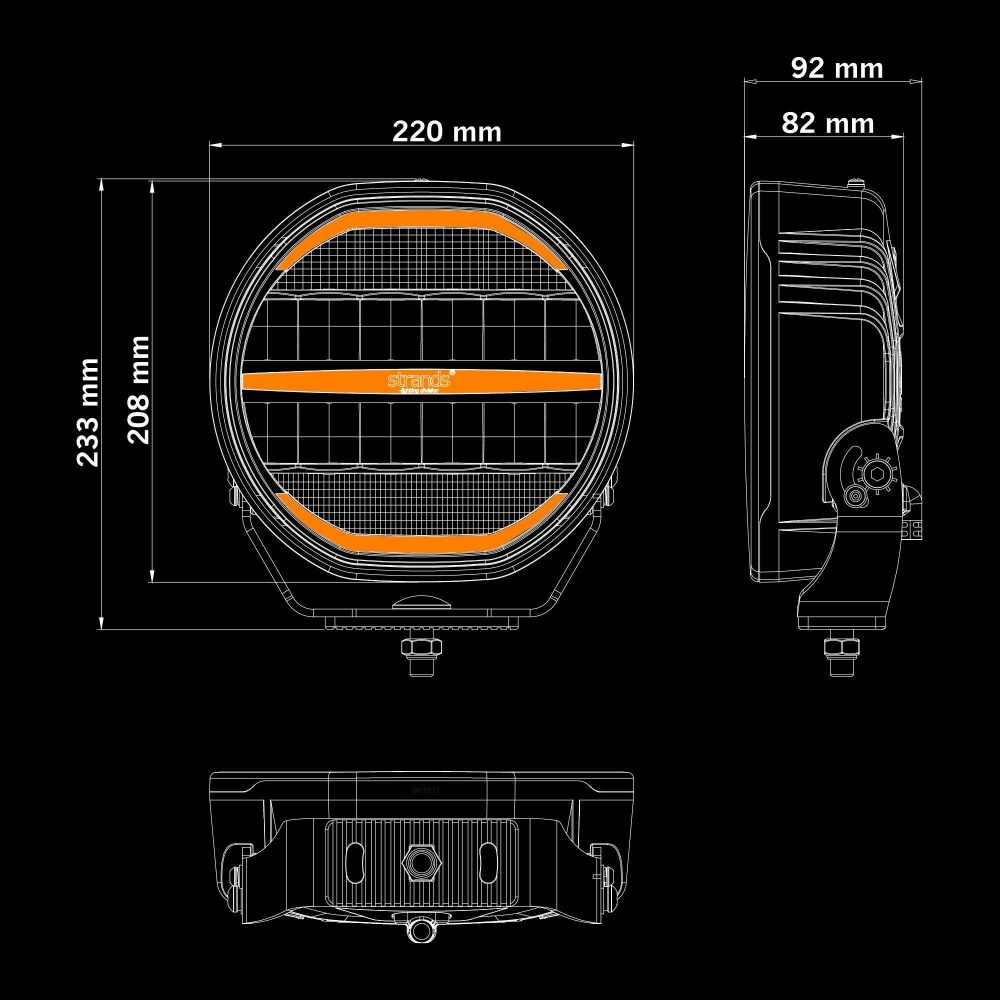 Strands Nuuk D-Line extraljus 9