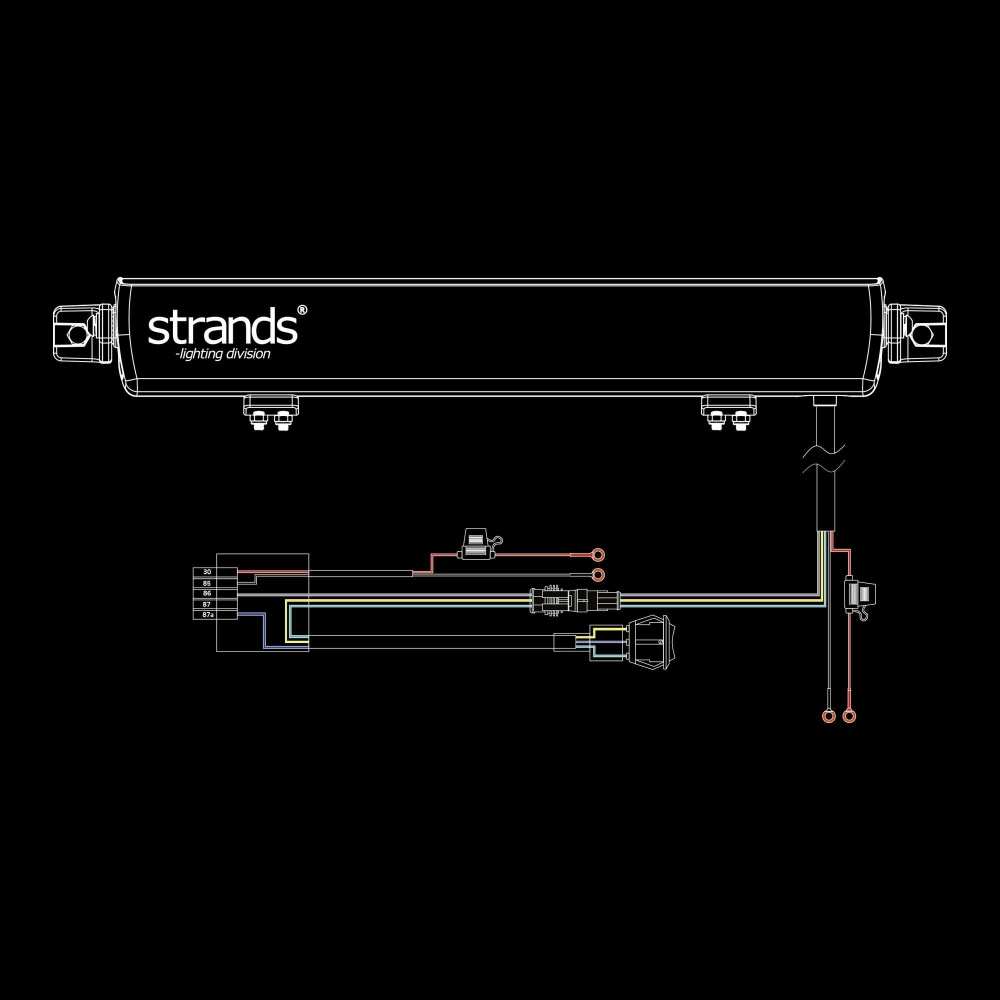 Strands Skylord LED-bar 20