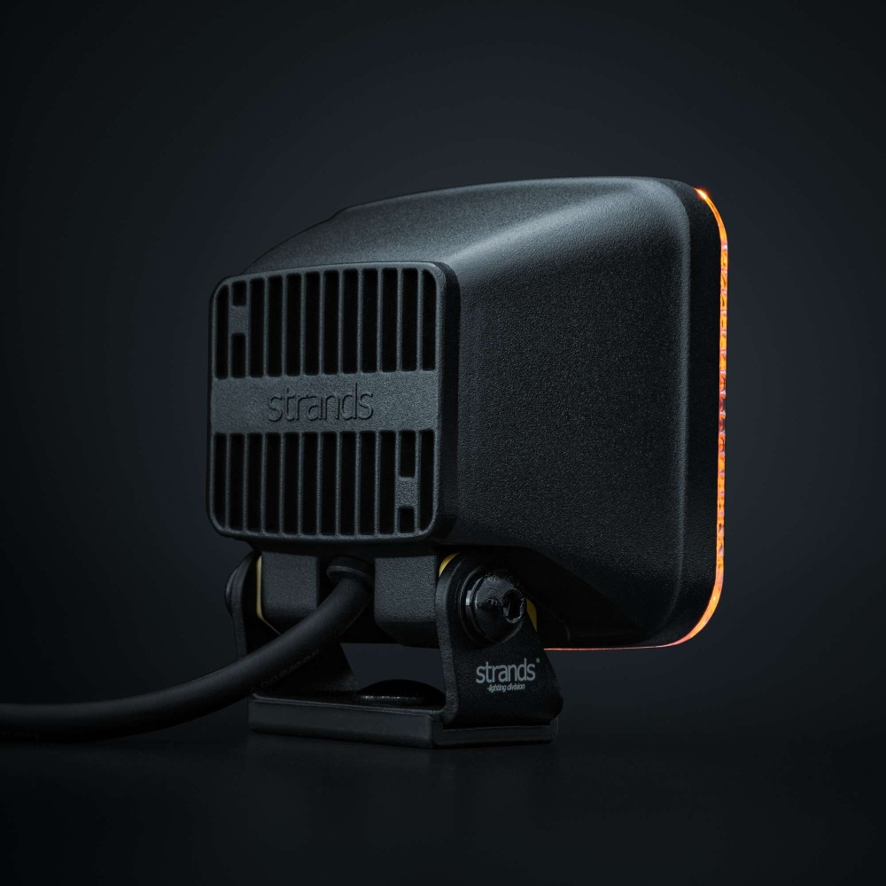 Strands IZE LED OG arbetslampa, 42W, röd/amber positionsljus