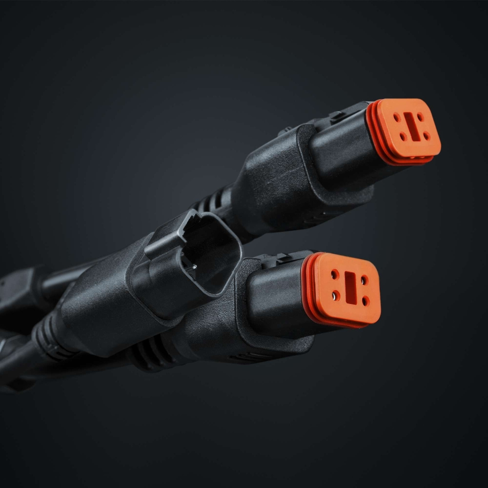 Strands Pro DT-splitter, 4-pin till 2x 4-pin pluggar