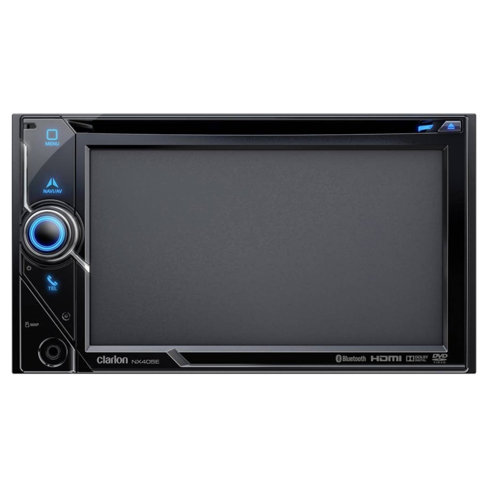 Clarion NX405E, 2-DIN bilstereo med GPS-navigation och 6