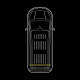Strands Bakmonterad Cruise Light, Toyota Proace 2016- Strands Bakmonterad Cruise Light, Toyota Proace 2016-