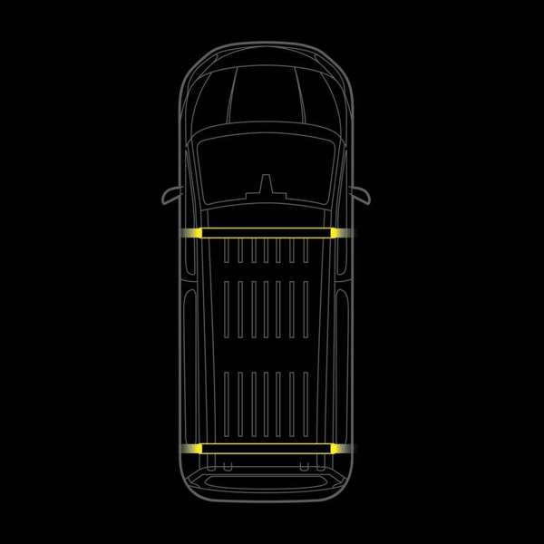Strands Cruise Light C-Rack, för VW Transporter T7