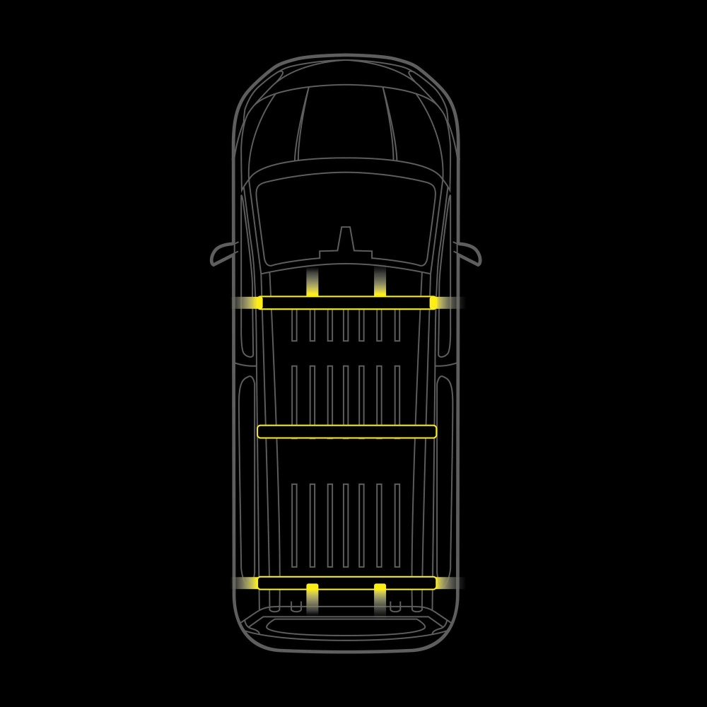 Strands Cruise Light C-Rack, för KIA PV5