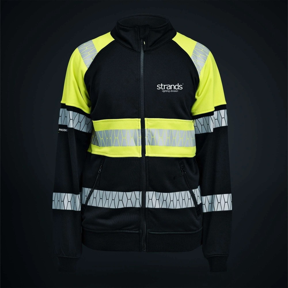 Strands Sweatshirt Zip Hi-Vis, stl. XXS-4XL