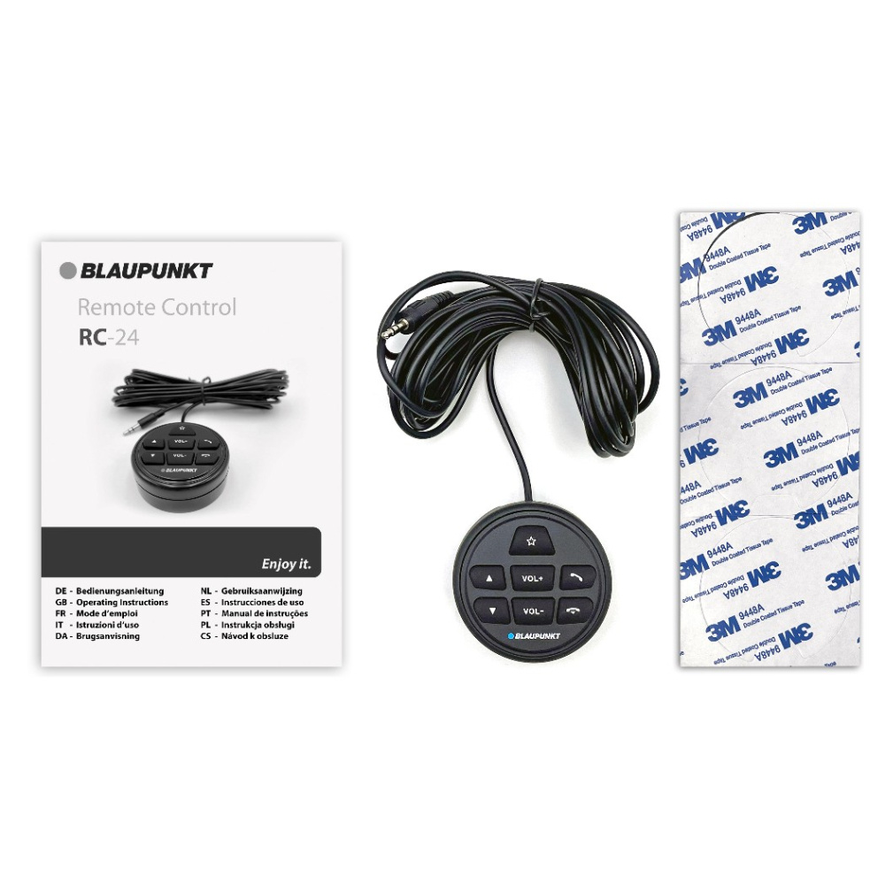Blaupunkt RC-24, trådbunden kontroll till bilstereo