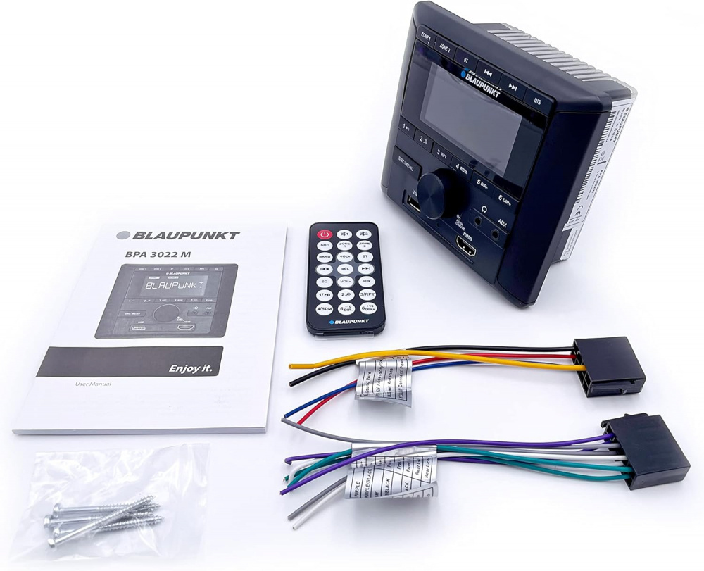 Blaupunkt BPA 3022 M, custom bilstereo till husbilar och husvagnar, returexemplar