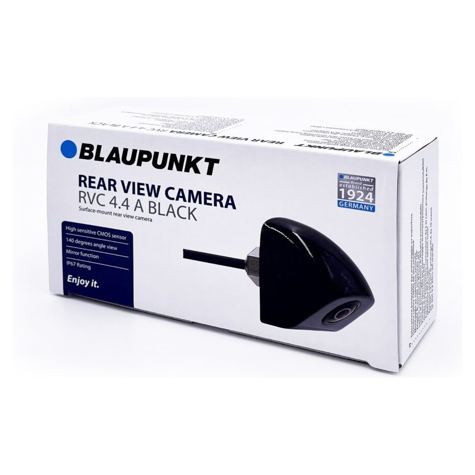 Blaupunkt RVC 4.4 A Black, universal backkamera för vertikal montering