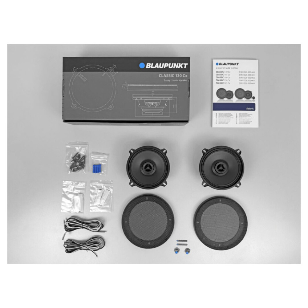 Blaupunkt CLASSIC 130 Cx, 5.25 tums koaxialhögtalare, par