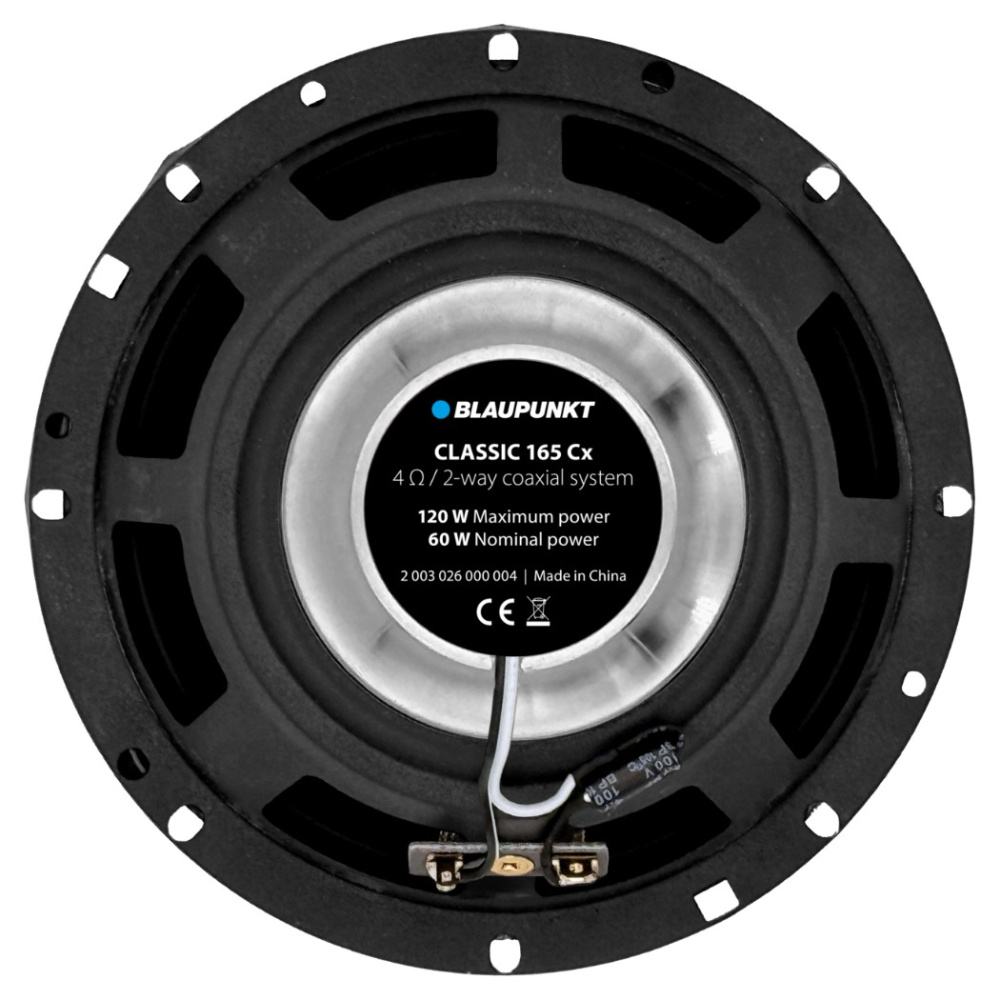 Blaupunkt CLASSIC 165 Cx, 6.5 tums koaxialhögtalare, par