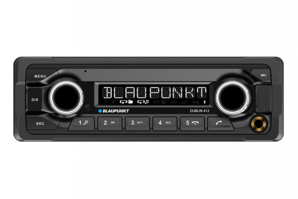 Blaupunkt Dublin 412, tålig stereo med Bluetooth och 3 par lågnivå