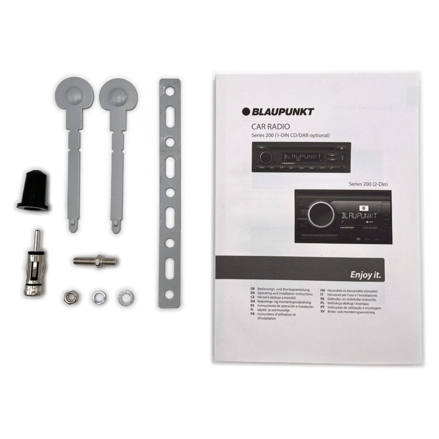 Blaupunkt Essen 200 DAB BT, retro bilstereo med Bluetooth, CD och DAB+