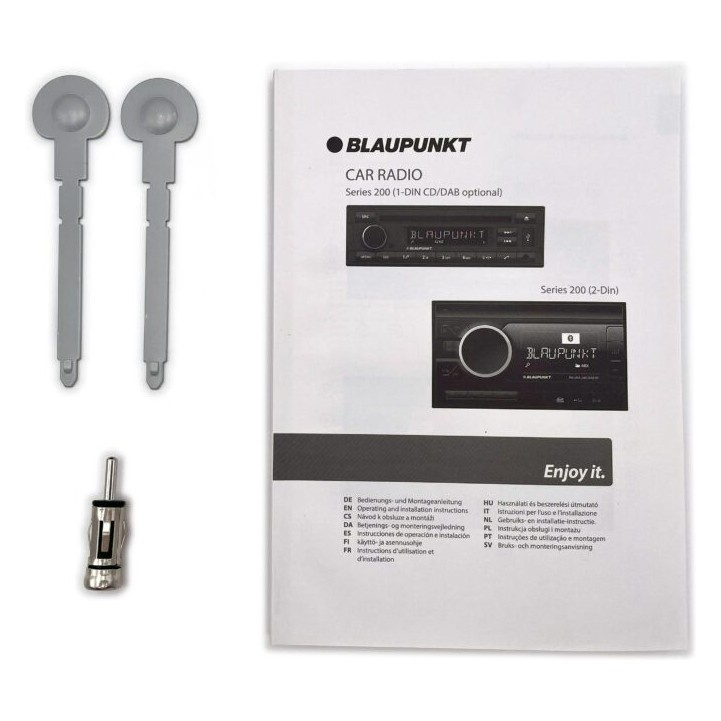 Blaupunkt Nürnberg 200 DAB BT, retro bilstereo med Bluetooth och DAB+
