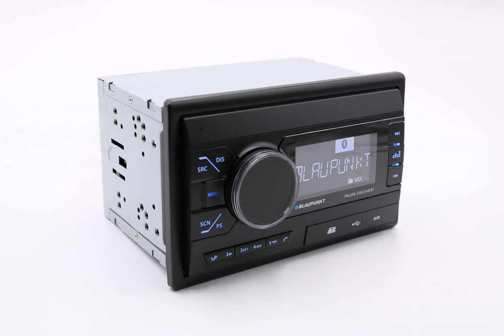 Blaupunkt Palma 200 DAB BT, dubbel-DIN med Bluetooth, returexemplar