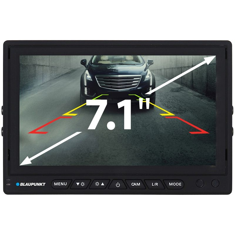 Blaupunkt RVM 7.1, 7″ monitor för två backkameror