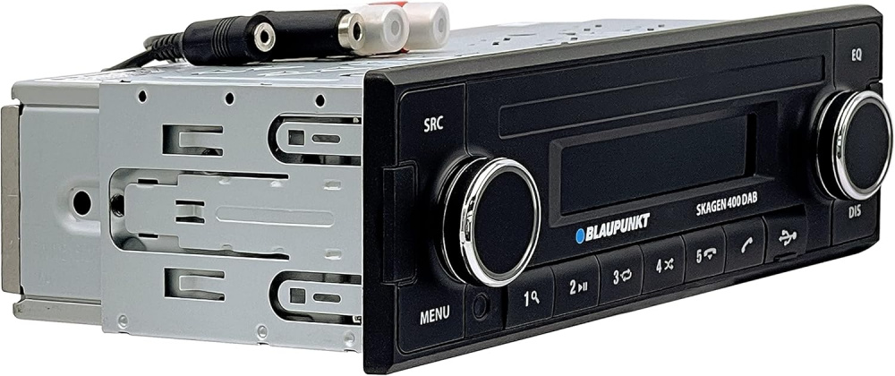 Blaupunkt Skagen 400 DAB, retro bilstereo med Bluetooth och DAB+, returexemplar