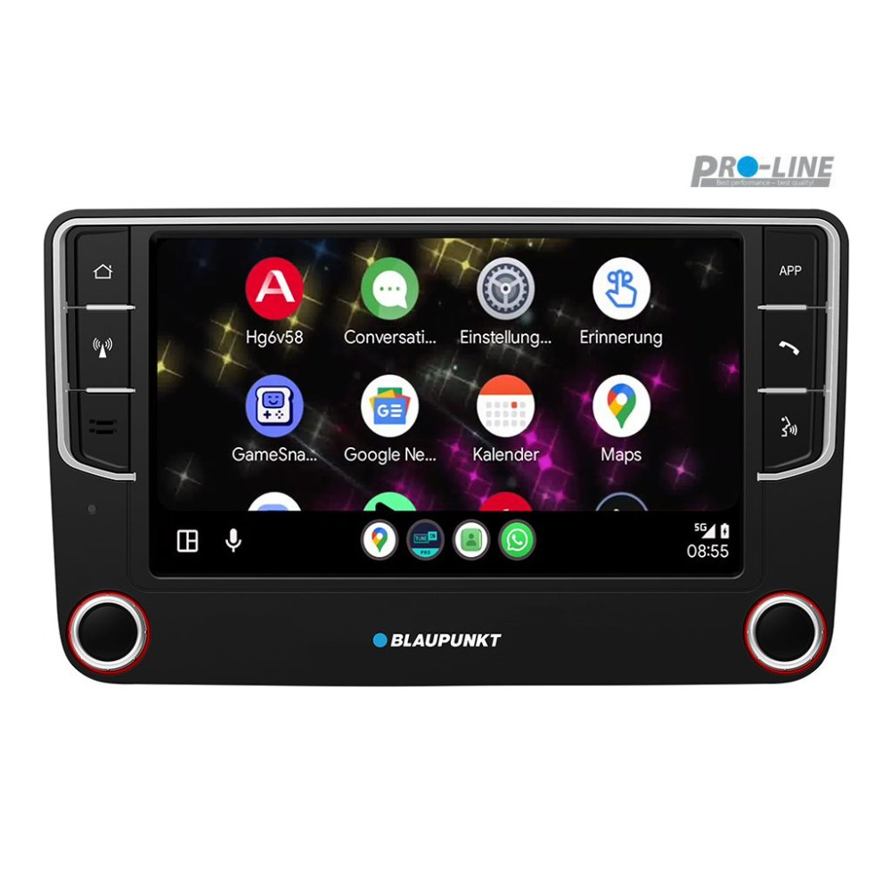 Blaupunkt Wolfsburg 648, modellanpassad bilstereo för VW, Skoda & SEAT, returexemplar