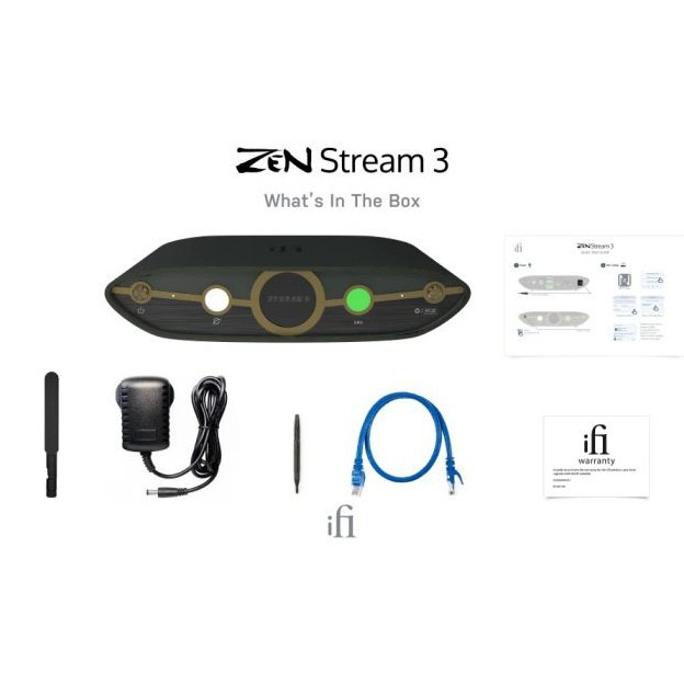 iFi Audio Zen Stream 3, streamer med Roon, DLNA & AirPlay