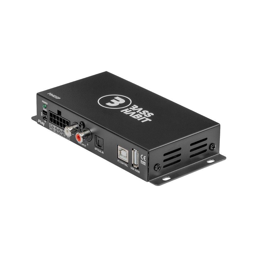 Bass Habit P84DSP, 8-kanalig DSP med Bluetooth