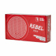 Bass Habit Rebel R25T, prisvärd 1 tums diskant Struktur av en högtalarförpackning med diskant. Röd design med märkets logotyp.