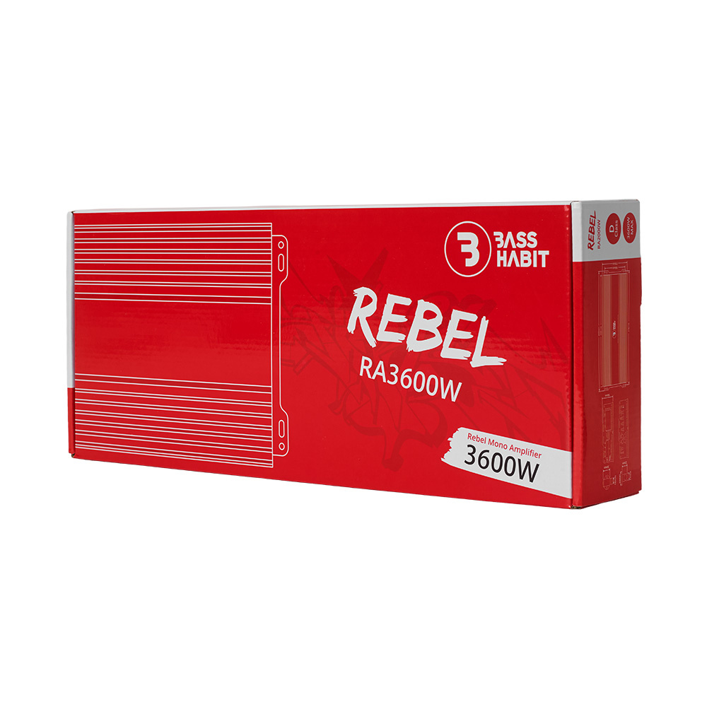 Bass Habit Rebel RA3600W, monoblock, returexemplar