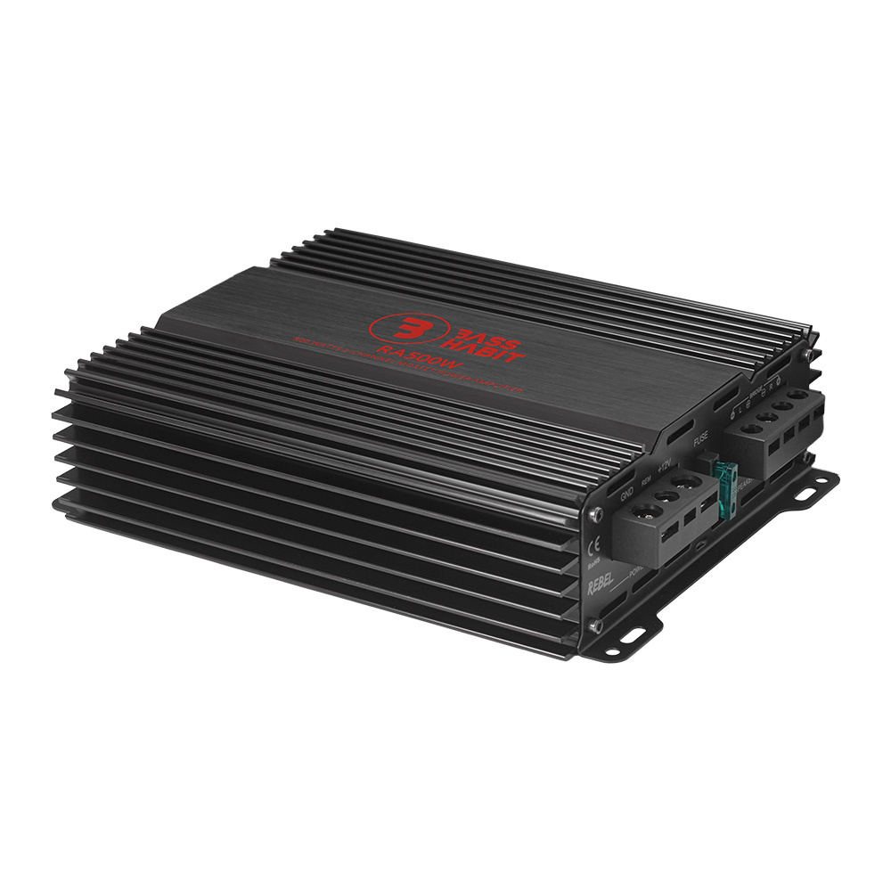 Bass Habit Rebel RA500W, tvåkanaligt slutsteg, returexemplar