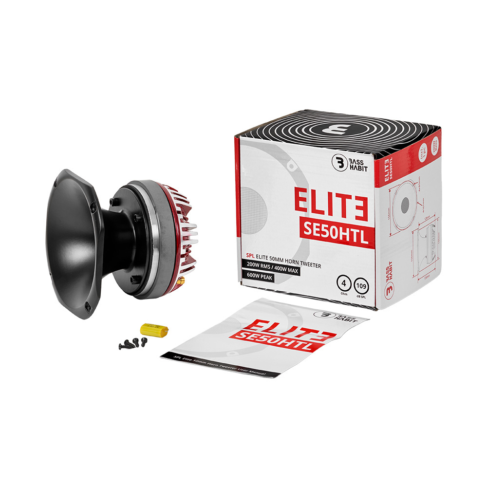Bass Habit SPL Elite SE50HTL, kompakt 2-tums driver