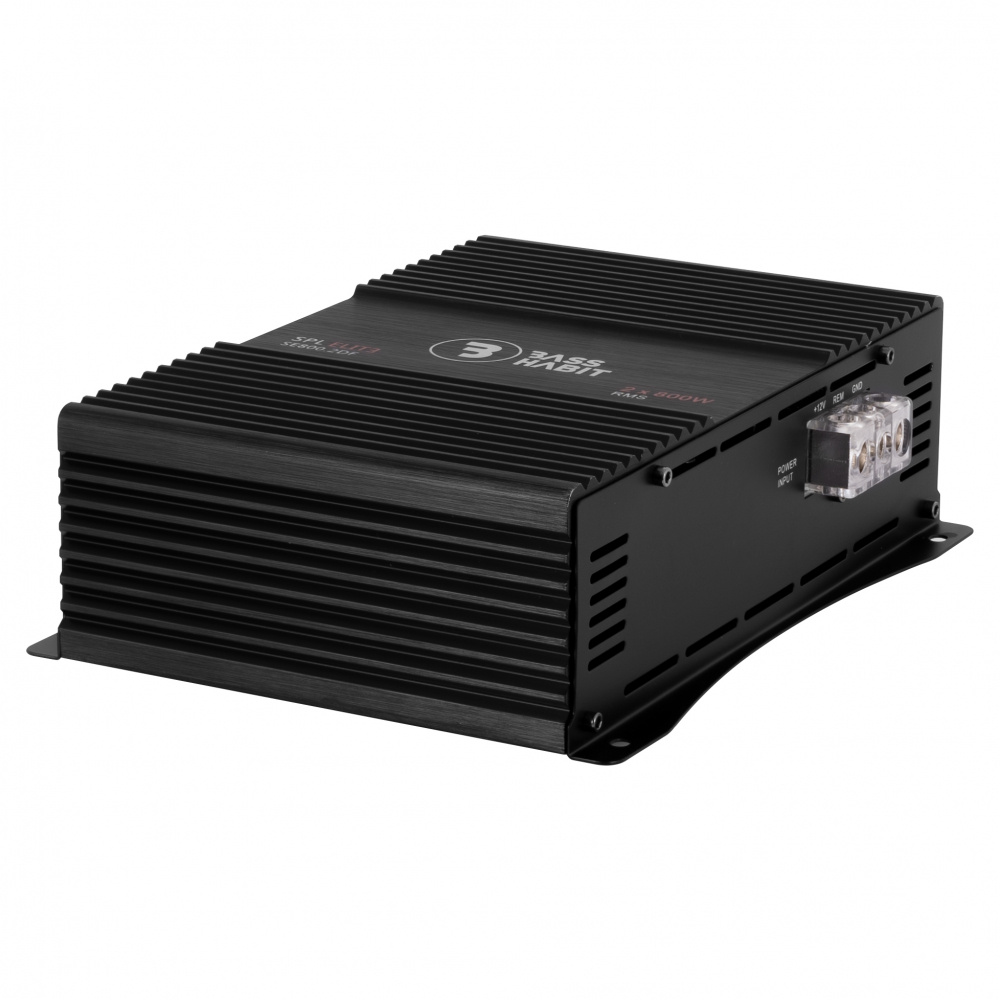 Bass Habit SPL ELITE 800.2DF, Tvåkanaligt slutsteg