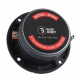 Bass Habit SPL Play SP25A SPL-diskant, styck En svart diskant med etikett för modellen SP25A och specifikationer.