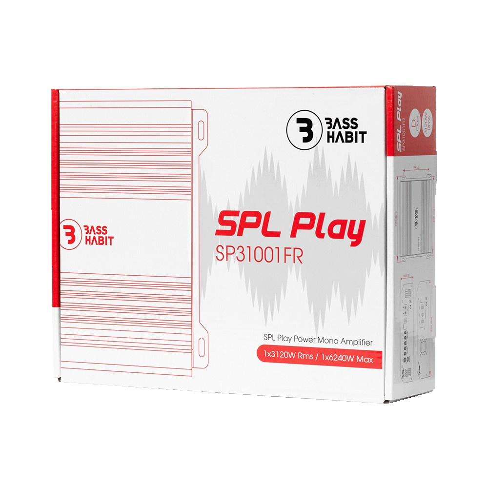 Bass Habit SPL Play SP31001FR, monoblock, returexemplar