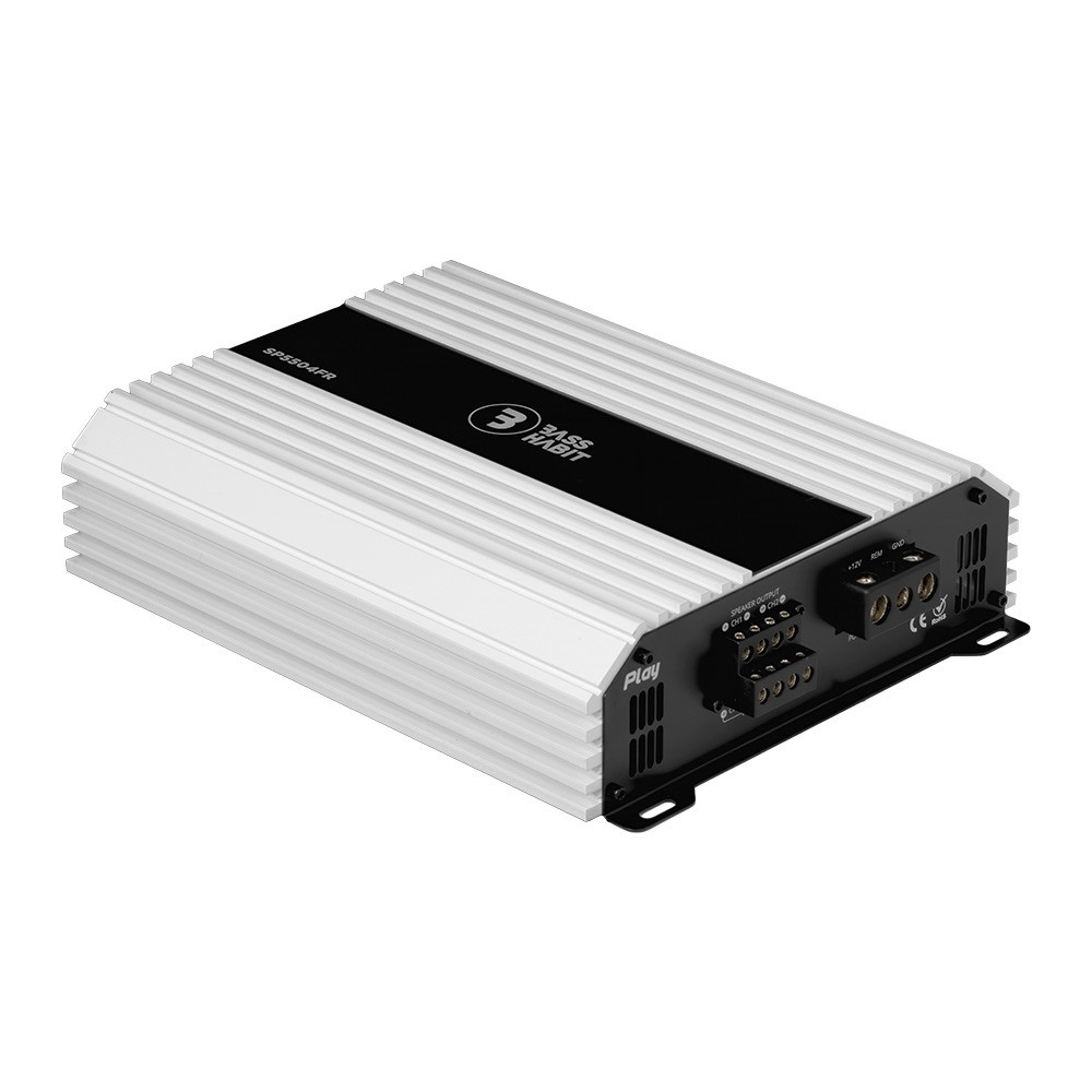 Bass Habit SPL Play SP5504FR, fyrkanaligt slutsteg