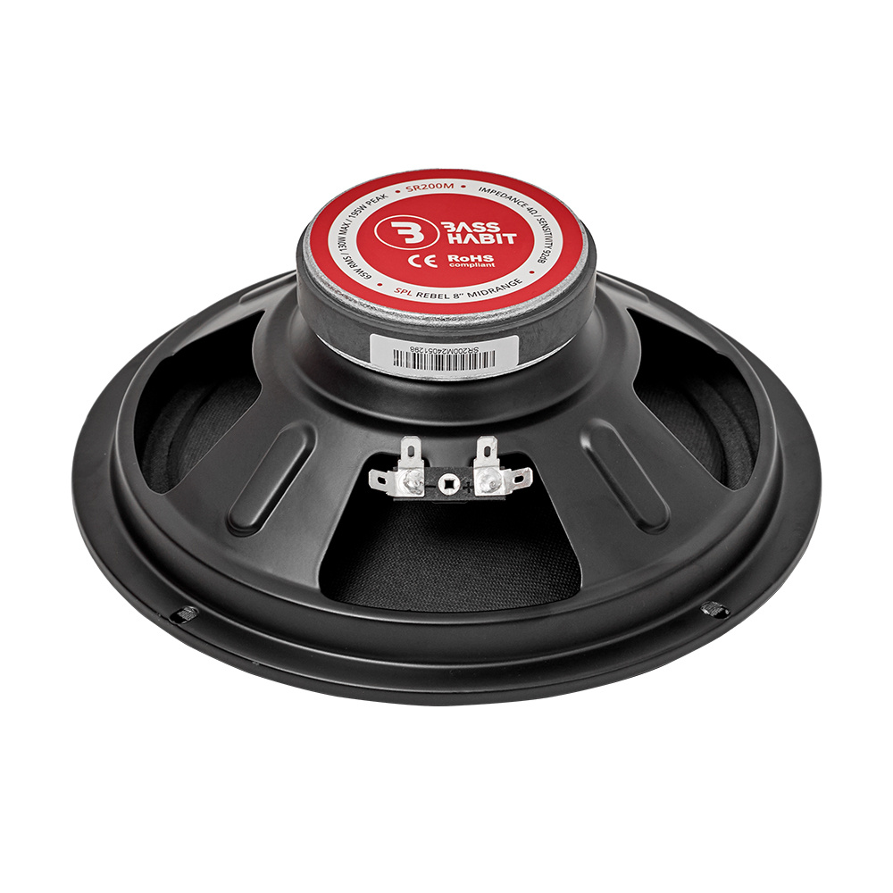 Bass Habit Rebel SR200M, 8 tums midbasar, returexemplar