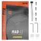 GAS MAD A2-85.2, grymt tvåkanaligt slutsteg