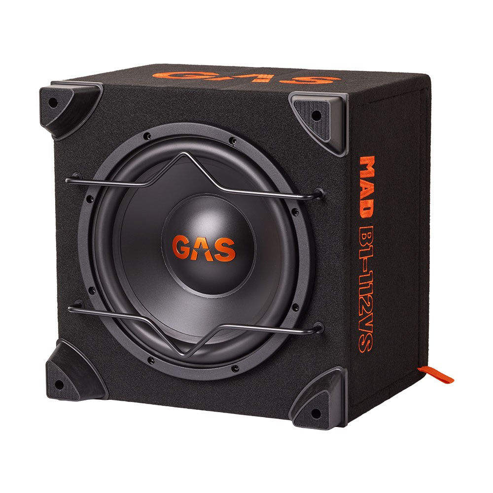 GAS MAD B1-112VS, 1x12 tums portad eller sluten baslåda