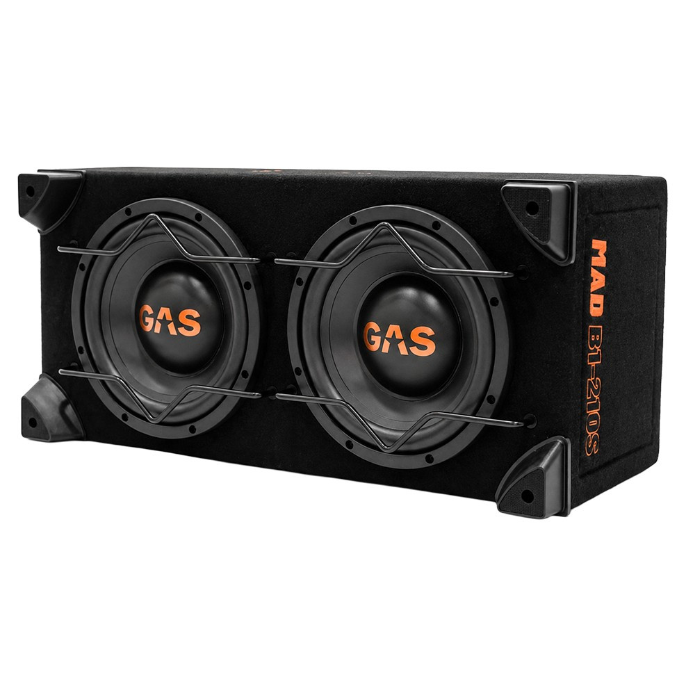 GAS MAD B1-210S, sluten 2x10 tums baslåda