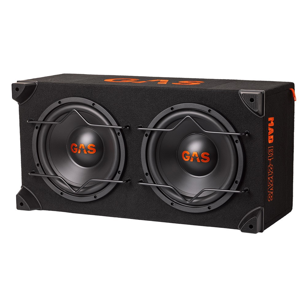 GAS MAD B1-212VS, 2x12 tums portad eller sluten baslåda