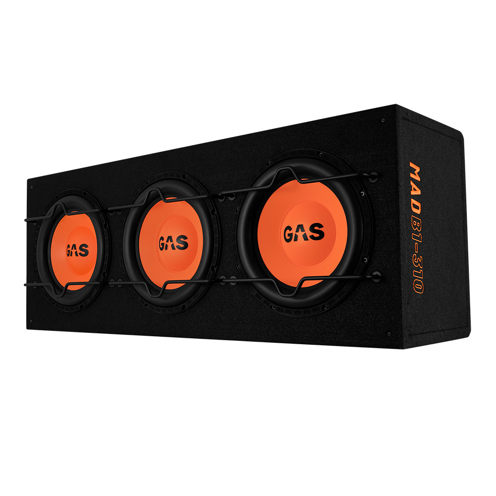 GAS MAD B1-310, 3x10 tum baslåda, returexemplar